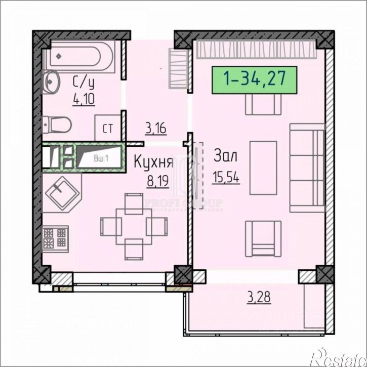 1-комн квартира Махачкала, Маковая улица 2к5, 2к5