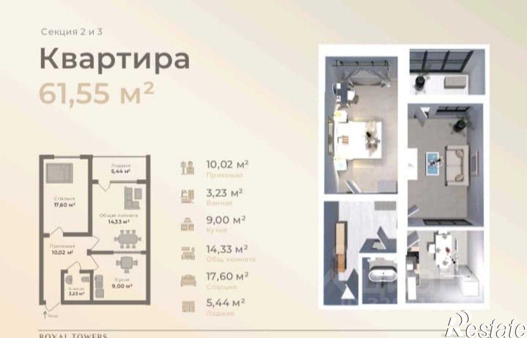 Купить квартиру за 2 500 000 рублей на Махачкала