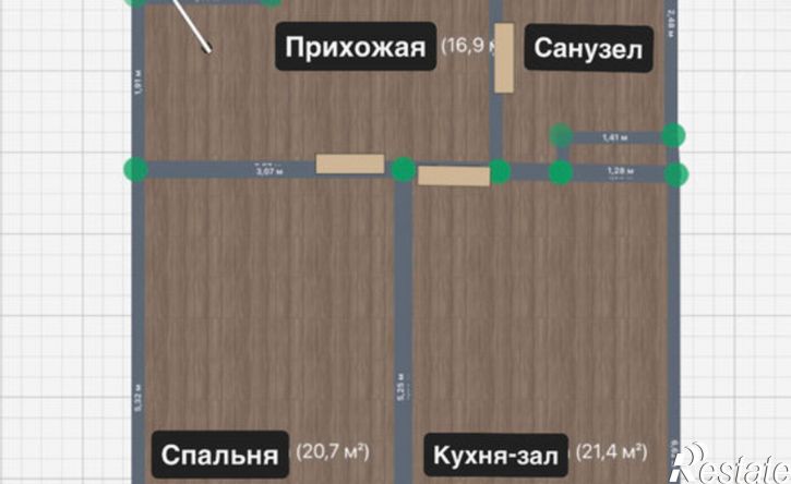 1-комн квартира ул Г.Гусейханова, 7,  д. 7