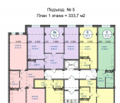 3-комн, 100кв м, этаж 7/13 Индустриальный переулок, 6Б