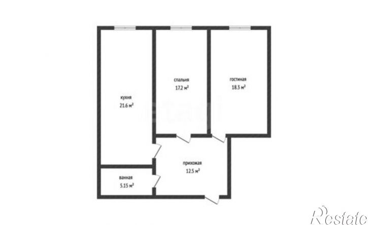 2-комн квартира Махачкала, проспект Насрутдинова, 274Е