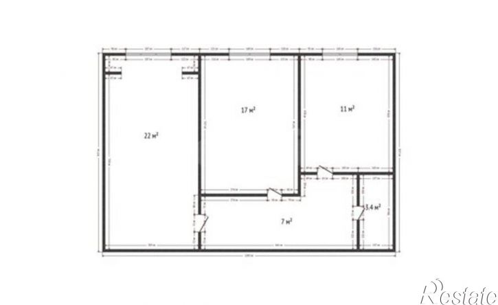 2-комн квартира Каспийск, Приморская улица, 18А