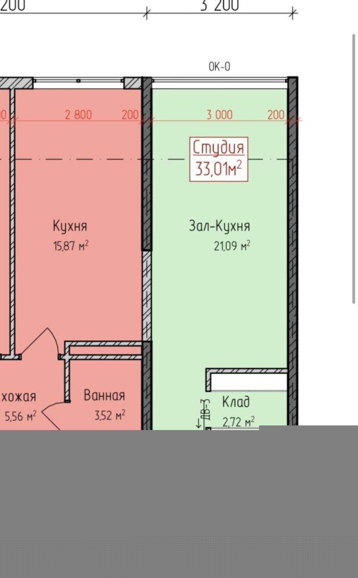Купить квартиру за 2 300 000 рублей на Махачкала