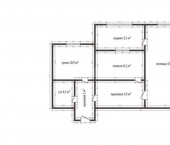 2-комн, 55кв м, этаж 1/9 Каспийск, проспект М. Омарова, 10