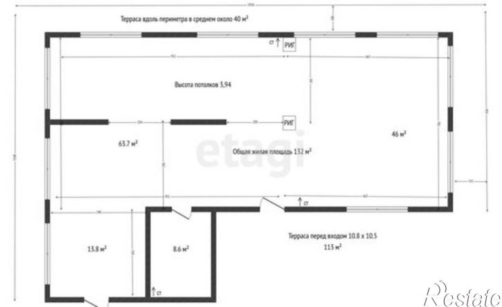 4-комн квартира Махачкала, улица Арухова, 7