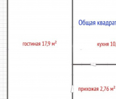1-комн, 36кв м, этаж 10/11 Махачкала, Маковая улица, 1А