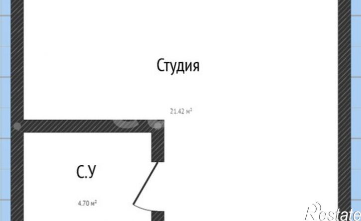 1-комн квартира Каспийск, проспект Акулиничева, 33А