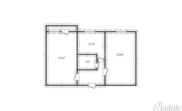 2-комн квартира Махачкала, улица Юсупа Акаева, 7