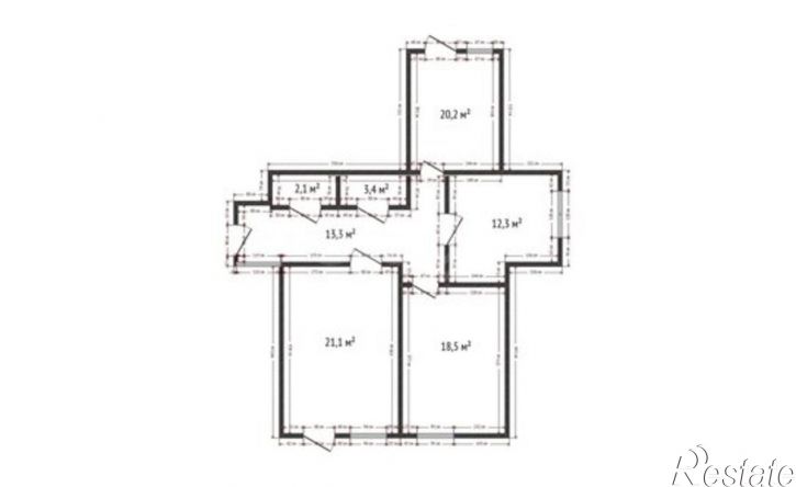 3-комн квартира Махачкала, Газопроводная улица, 8к16