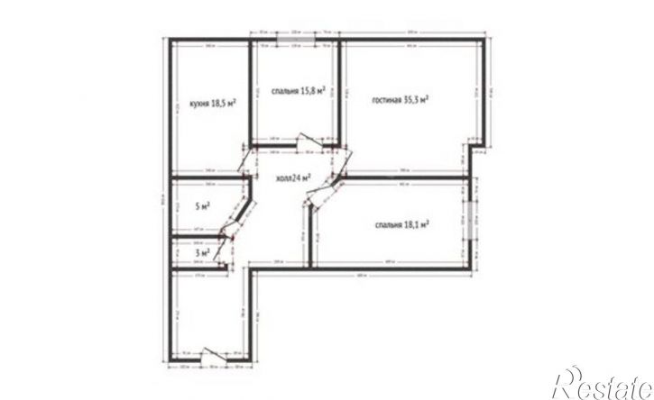 3-комн квартира Каспийск, проспект Акулиничева, 19
