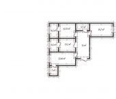 3-комн, 92кв м, этаж 1/10 Каспийск, улица Ленина, 96