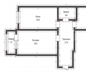2-комн, 70кв м, этаж 8/10 Каспийск, Приморская улица, 18А