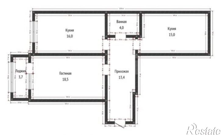 2-комн квартира Каспийск, Приморская улица, 18А