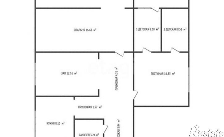 5-комн квартира Махачкала, улица Тулпара Мусалаева, 8