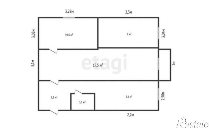 3-комн квартира Махачкала, проспект Гамидова, 30Б