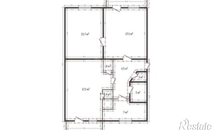3-комн квартира Махачкала, улица Магомета Гаджиева, 208
