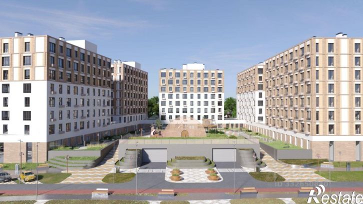 1-комн квартира в новом доме Дербент, улица Сальмана