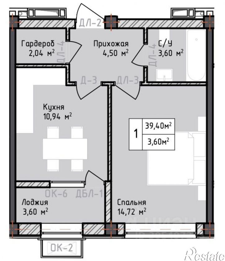 1-комн квартира в новом доме Дербент, улица Сальмана