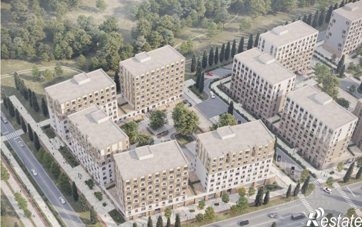 1-комн квартира в новом доме Дербент, улица Сальмана
