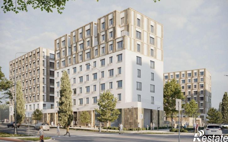 1-комн квартира в новом доме Дербент, улица Сальмана