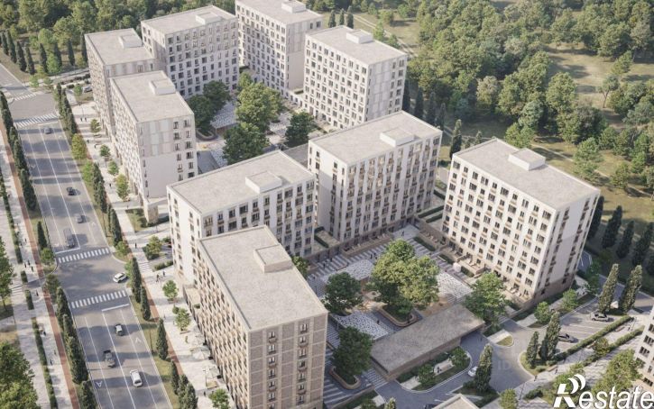 1-комн квартира в новом доме Дербент, улица Сальмана