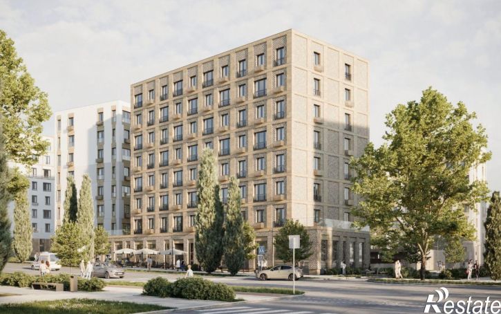 1-комн квартира в новом доме Дербент, улица Сальмана