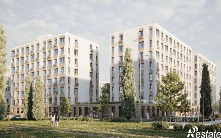 1-комн квартира в новом доме Дербент, улица Сальмана
