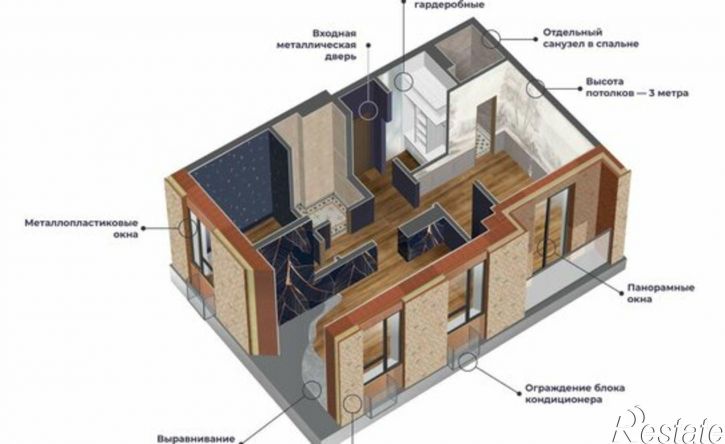 2-комн квартира в новом доме Дербент, Фабричная улица, 26/1