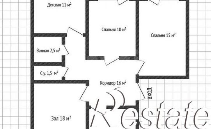 4-комн квартира улица Буйнакского, 109А,  д. 109А